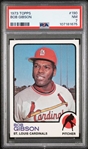 1973 Topps Bob Gibson #190 PSA 7